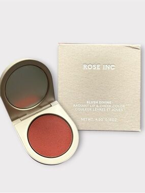 The Rose Inc Blush Divine Radiant Lip & Cheek Color in Foxglove .15 oz